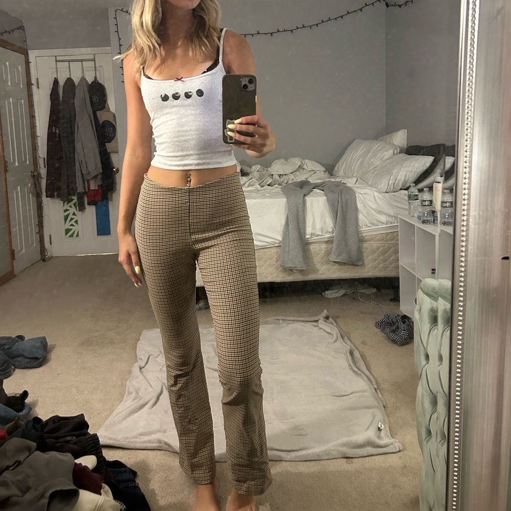 Plaid legging / pant from Garage